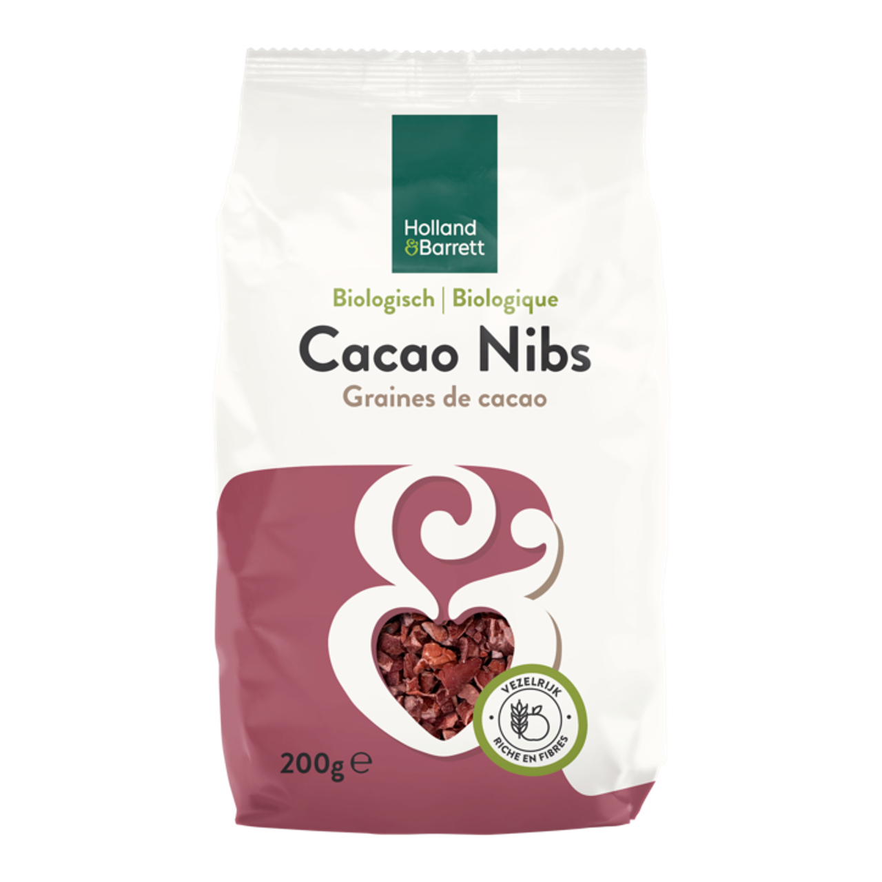 Holland & Barrett Biologische Cacao Nibs - 200g