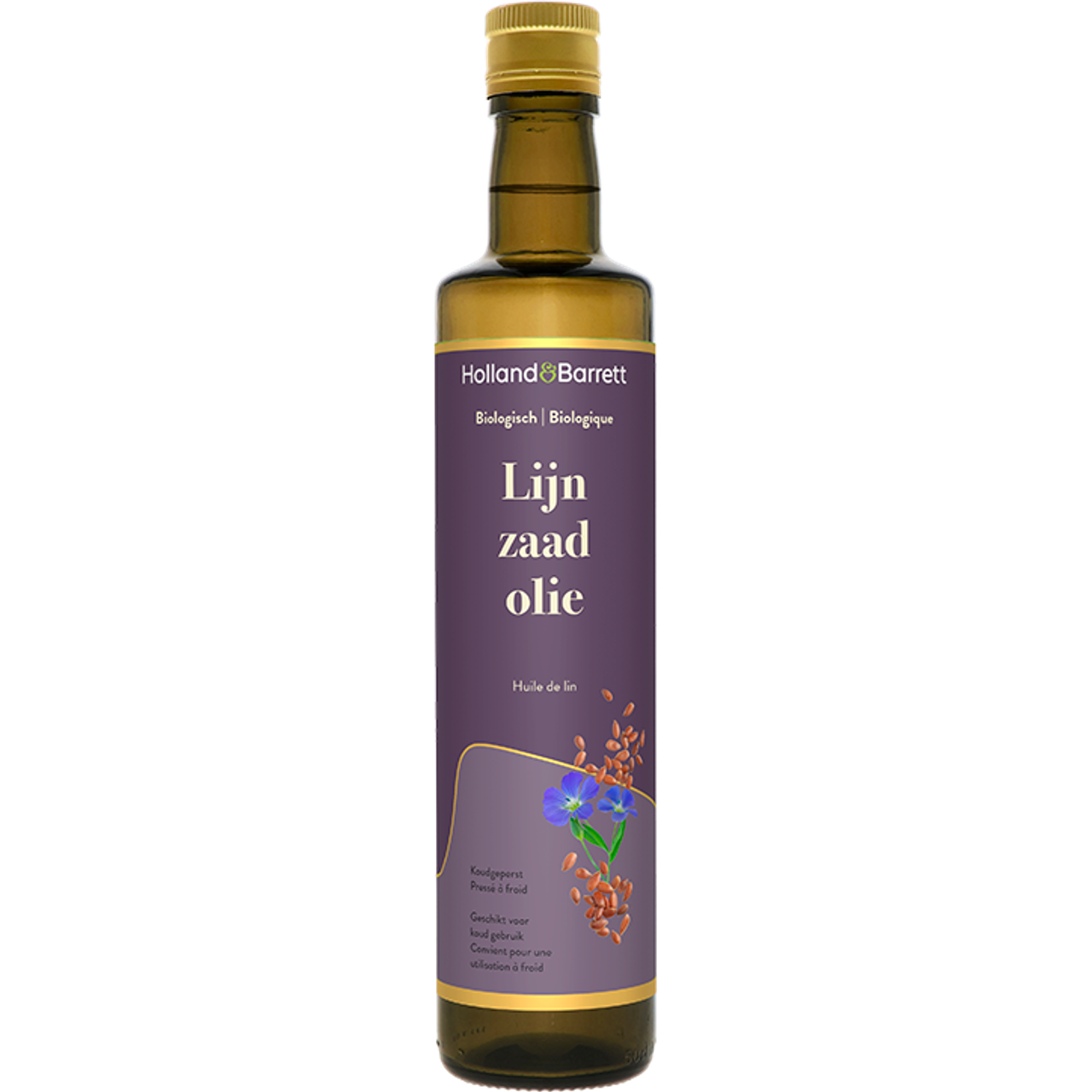 Holland & Barrett Biologische Lijnzaadolie - 500ml