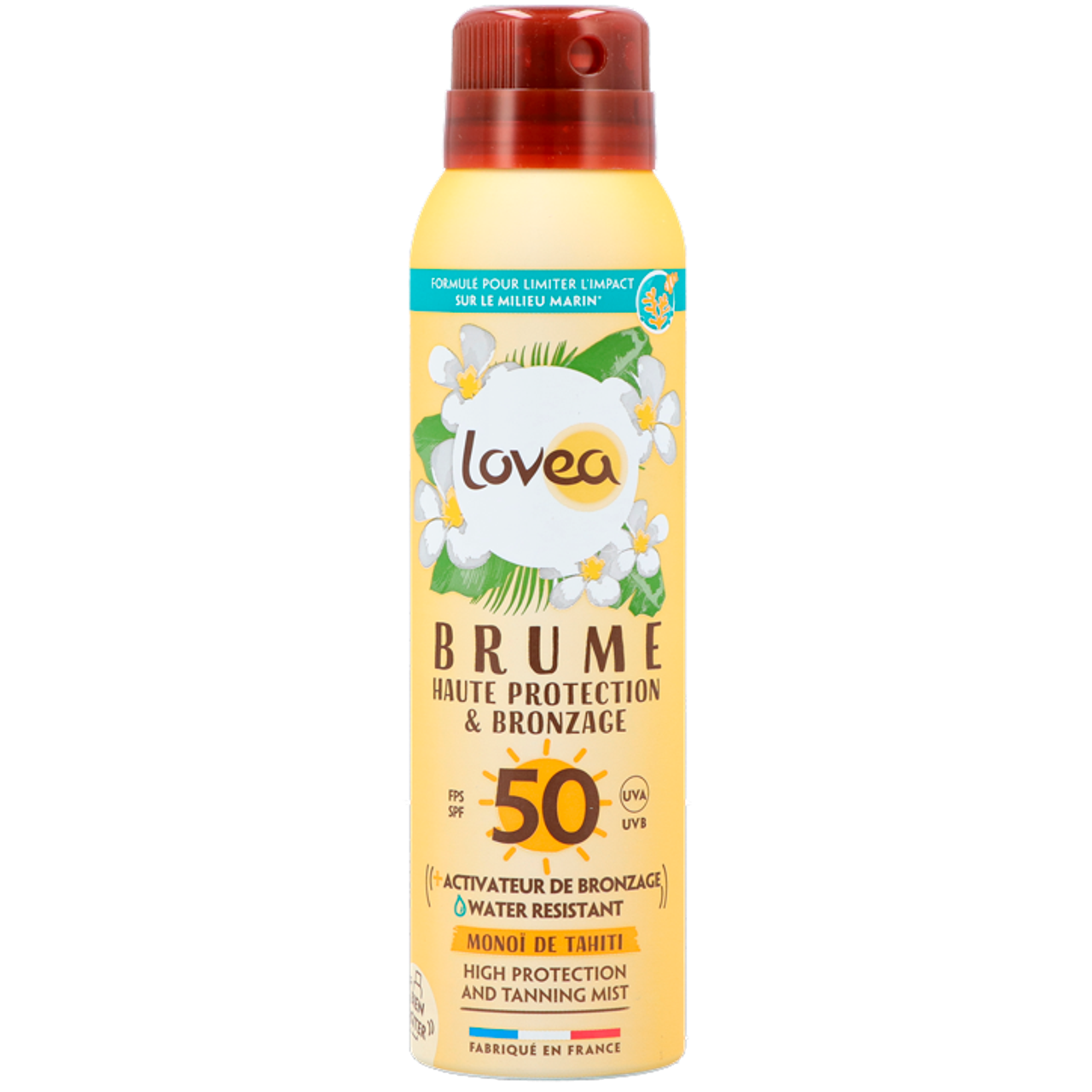Lovea Tanning Mist Tahiti Monoi SPF50 - 150ml