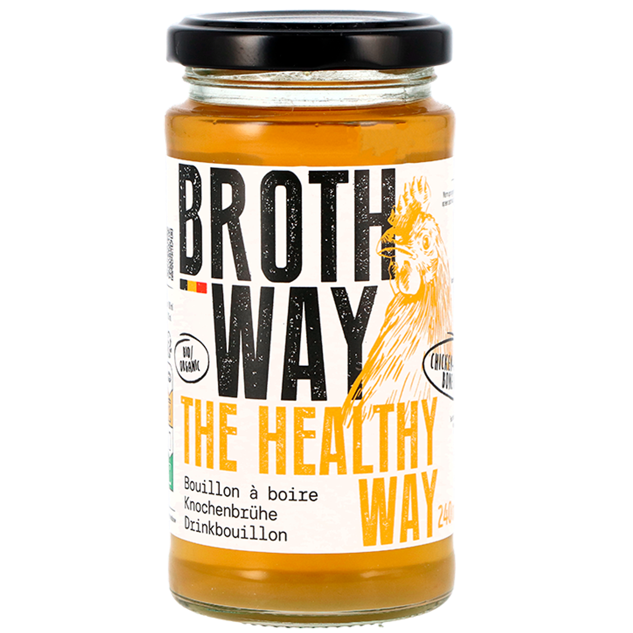 Brothway Chicken-Curcuma Bone Broth - 240ml
