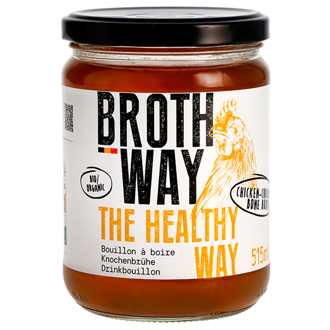 Brothway Chicken-Curcuma Bone Broth - 515ml