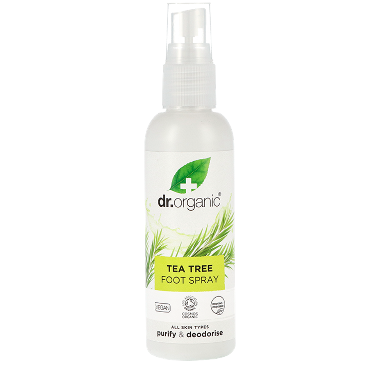 Dr. Organic Tea Tree Voetspray - 100ml