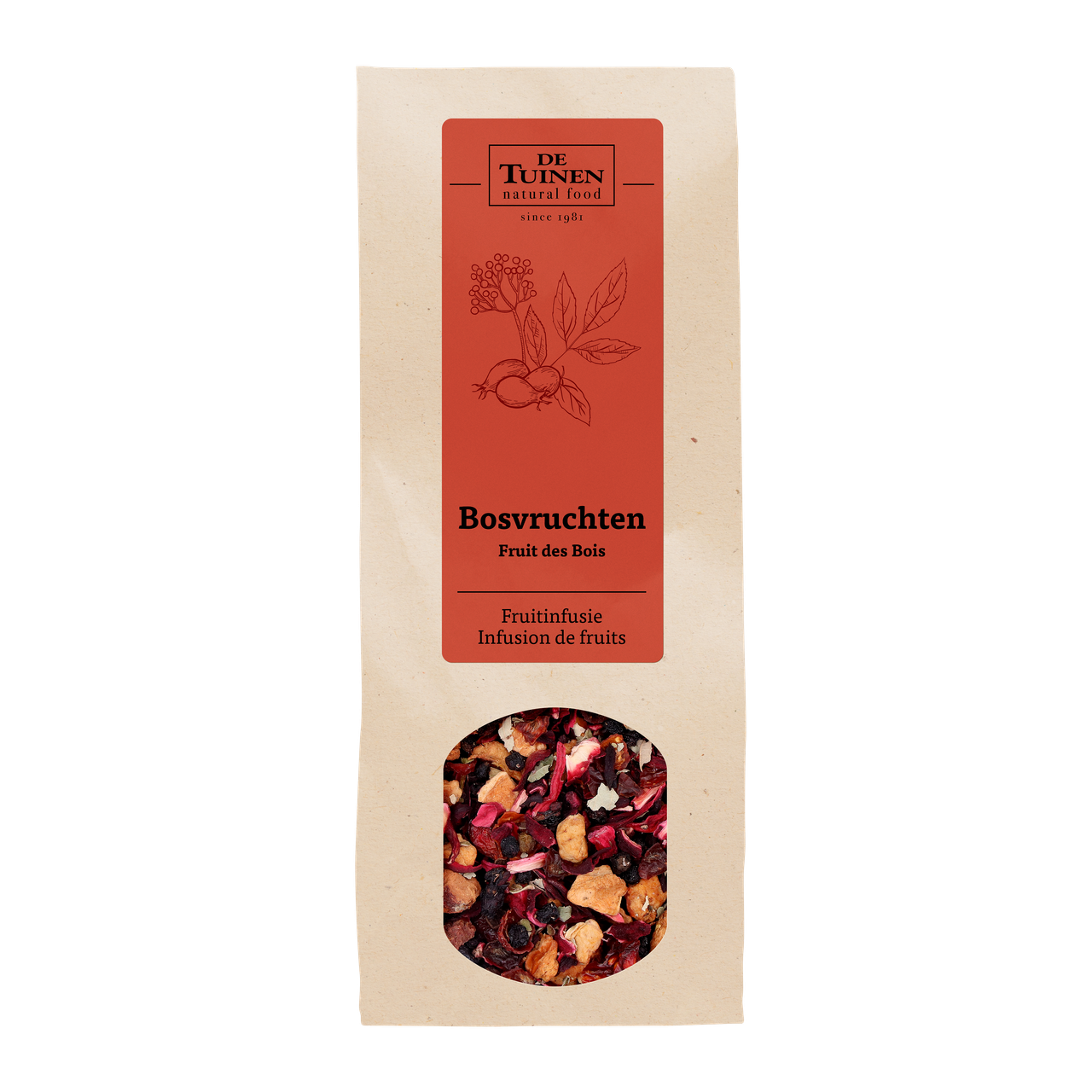 De Tuinen Fruitinfusie Bosvruchten - 100g
