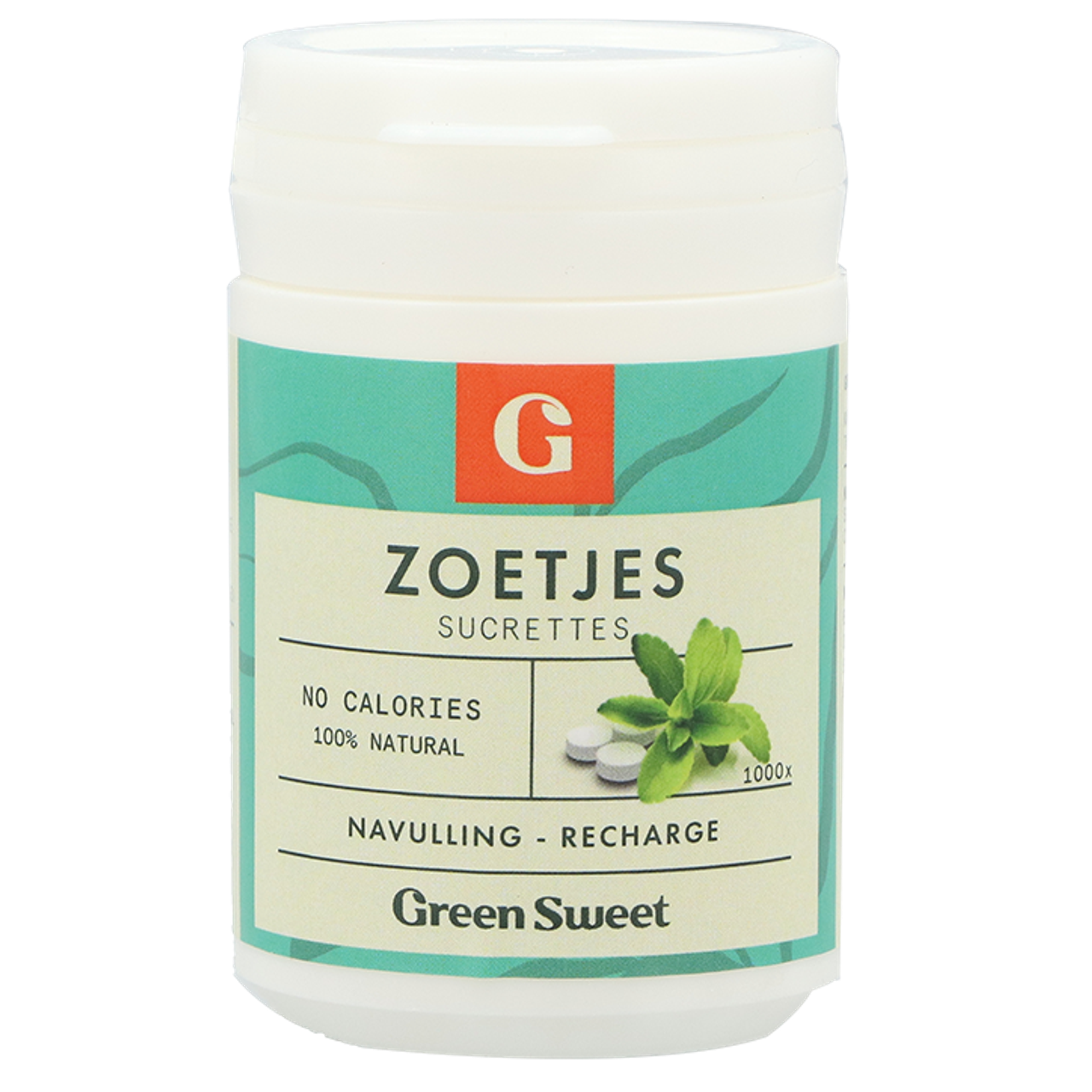 Green Sweet Zoetjes Navulling - 1000 stuks