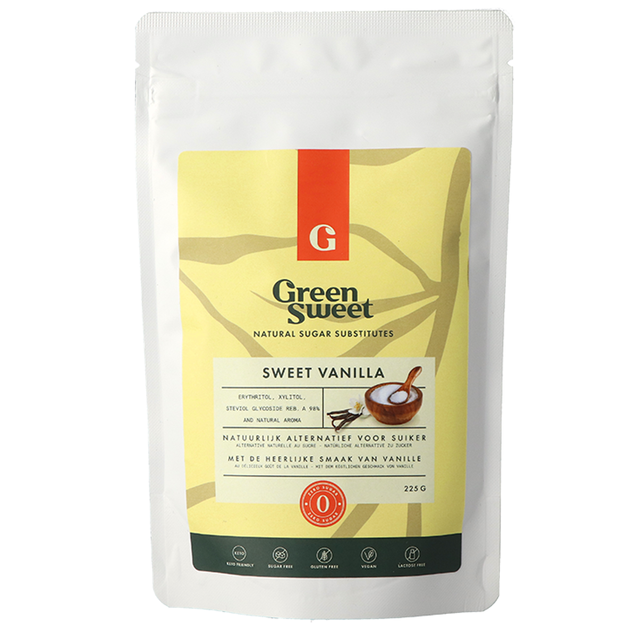 Green Sweet Suikervervanger Sweet Vanilla - 225g