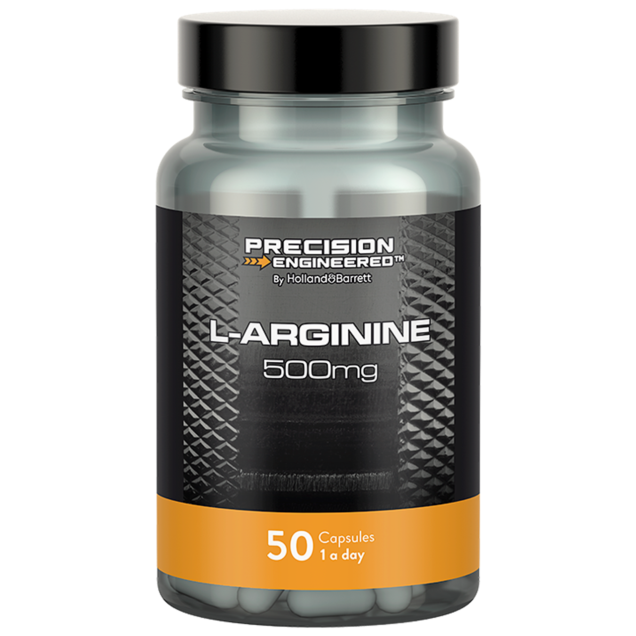 Precision Engineered L-Arginine 500mg - 50 capsules
