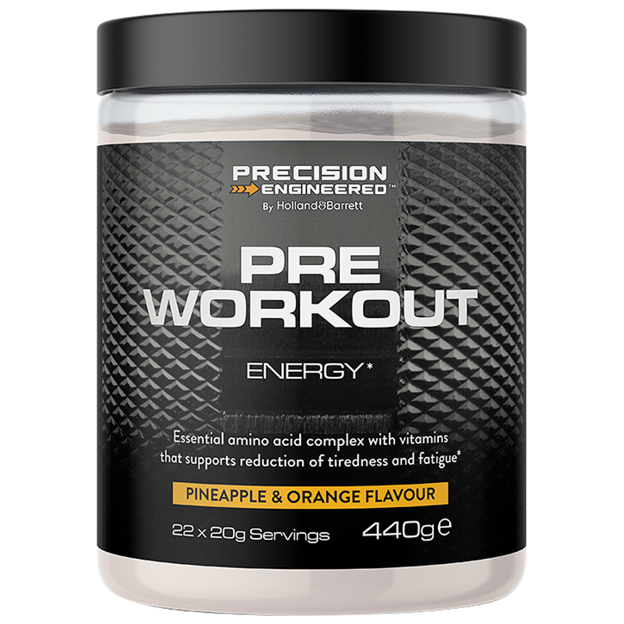 Precision Engineered Pre Workout Energy Ananas & Sinaasappel - 440g