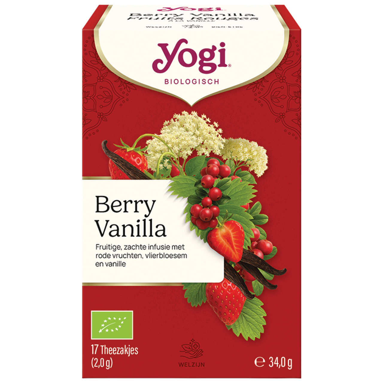 Yogi Tea Berry Vanilla - 17 theezakjes