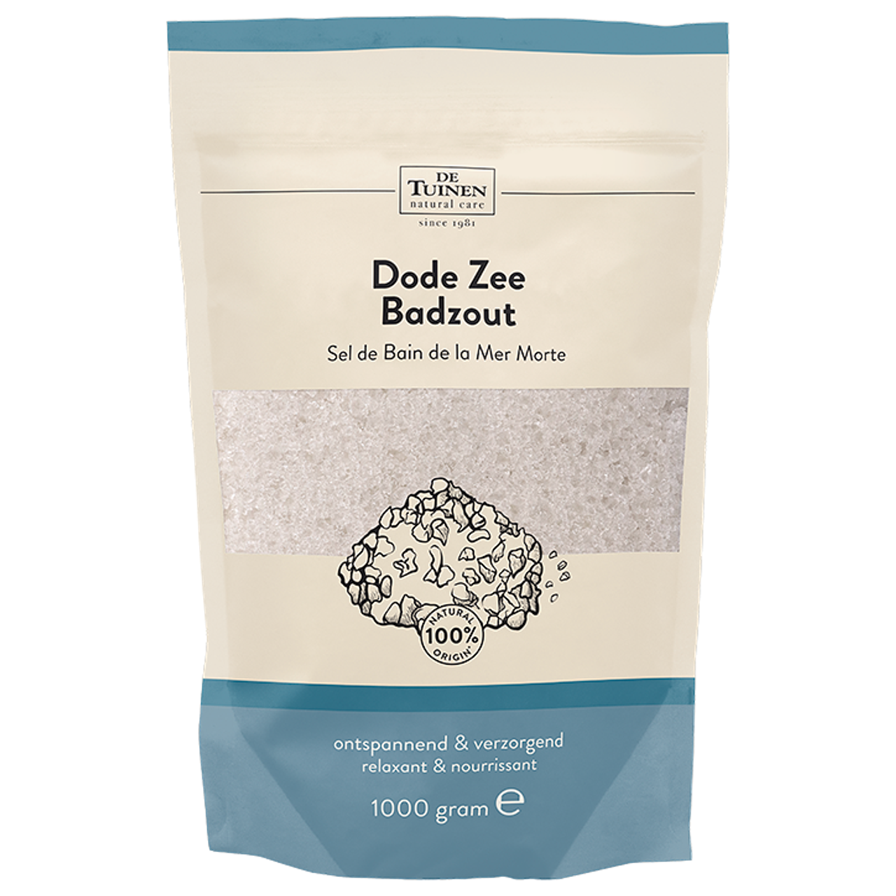 De Tuinen Dode Zee Badzout - 1kg