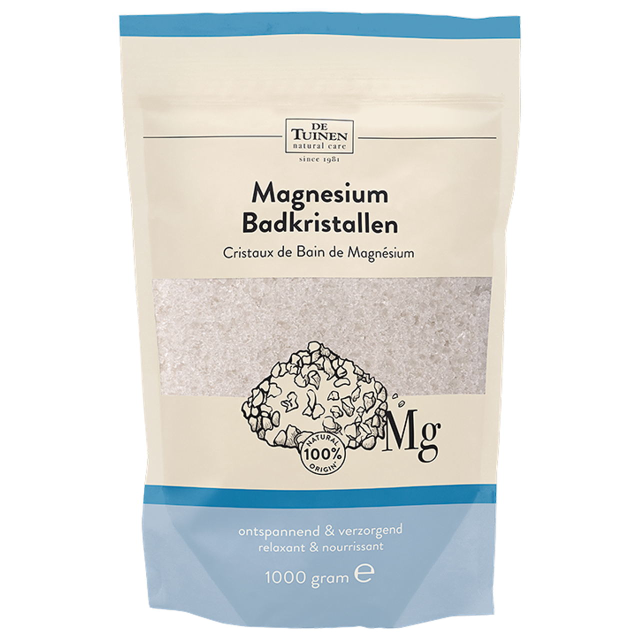 De Tuinen Magnesium Badkristallen - 1kg