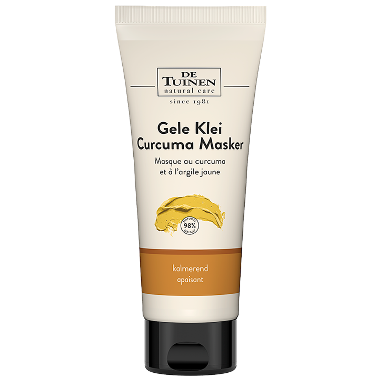 De Tuinen Gele Klei Kurkuma Masker - 100ml