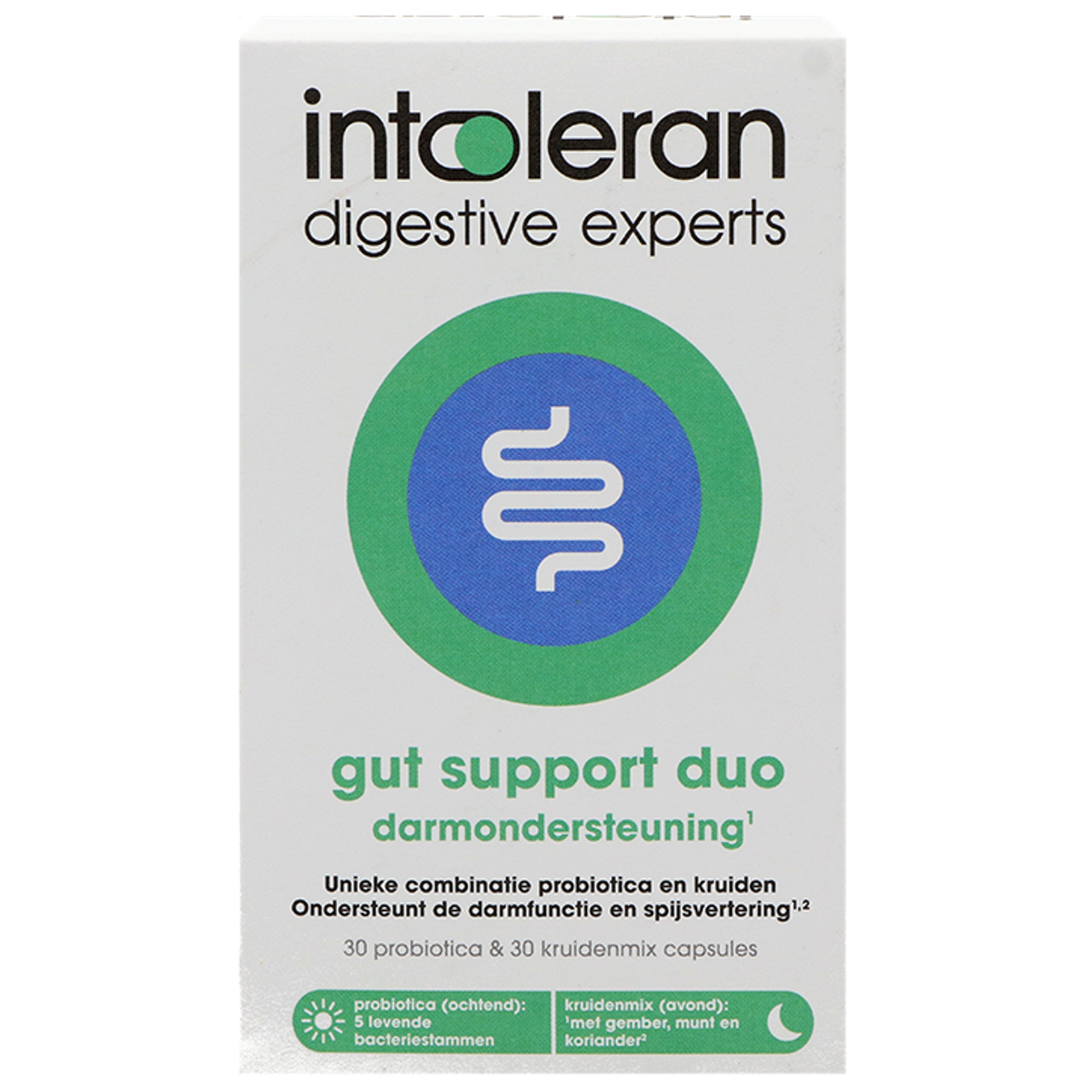 Intoleran Gut Support Duo - 60 capsules