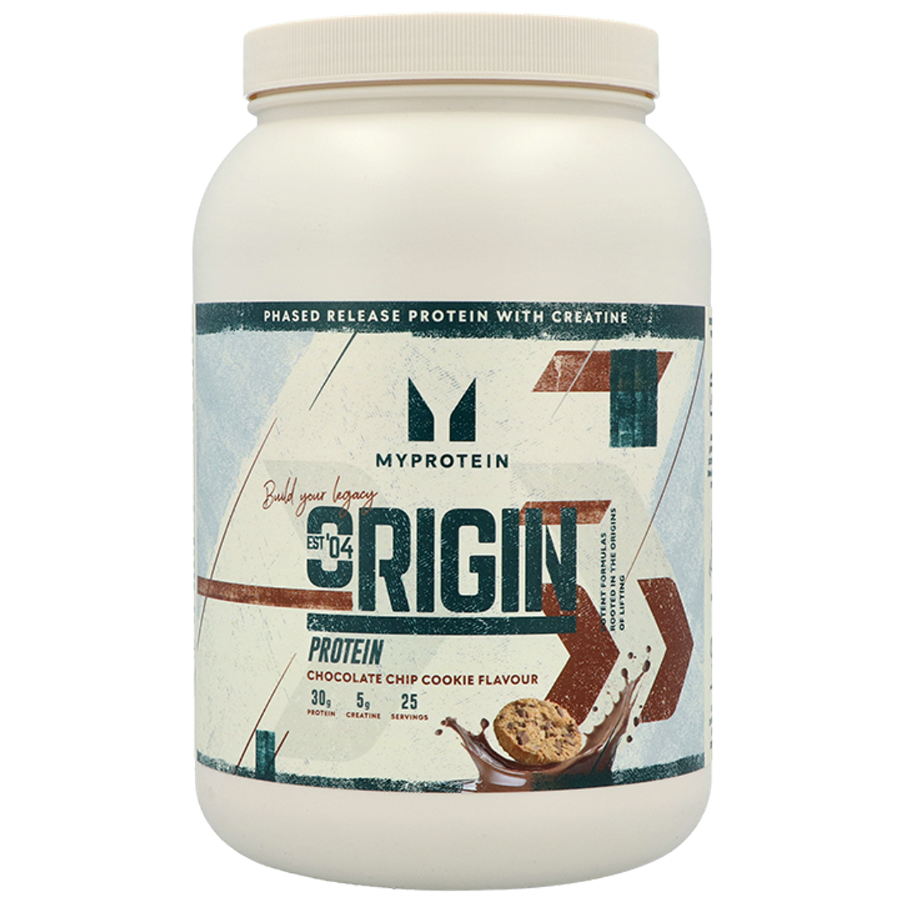 Myprotein Origin Protein + Creatine Chocolate Chip Cookie - 1.2kg