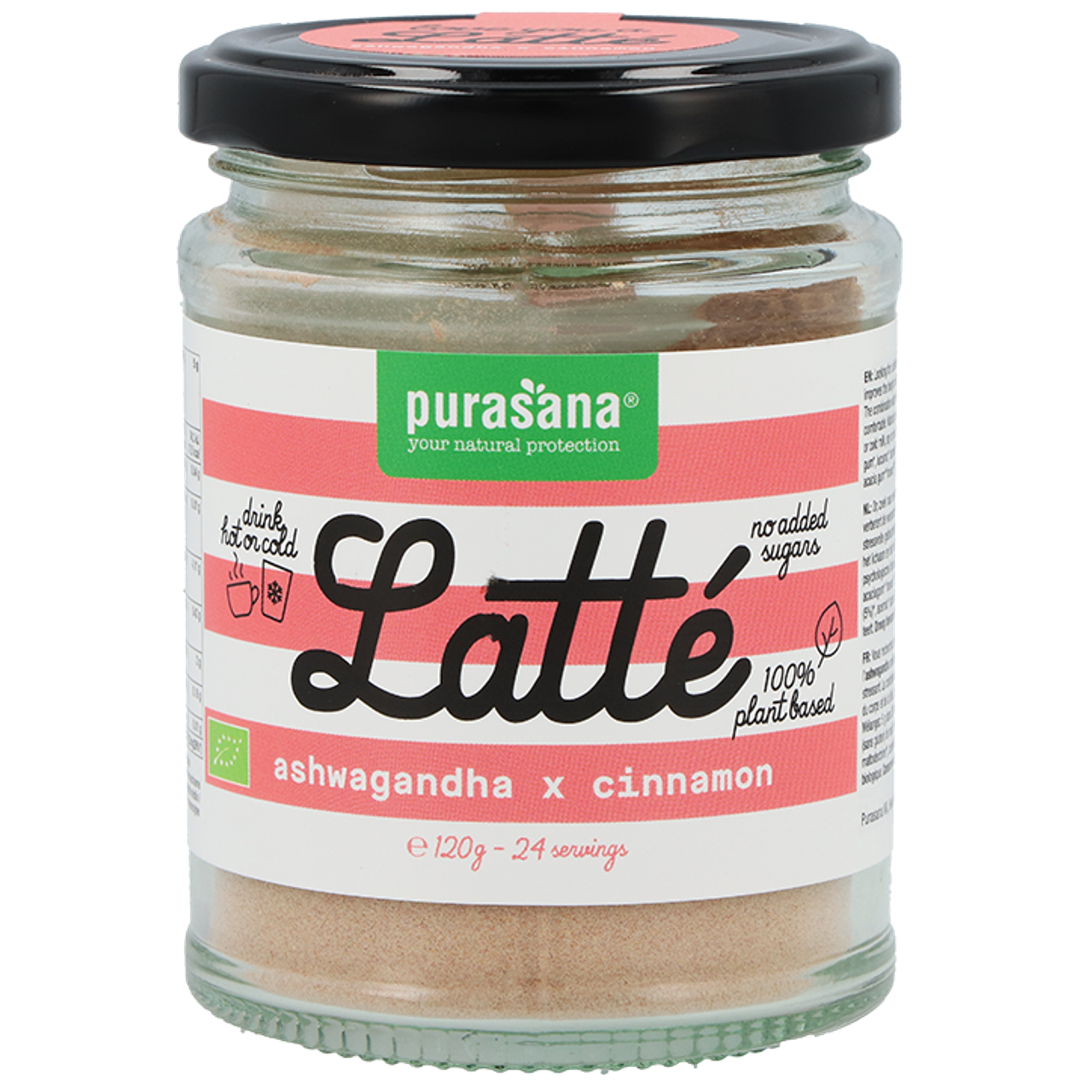 Purasana Latte Ashwagandha x Cinnamon - 120g