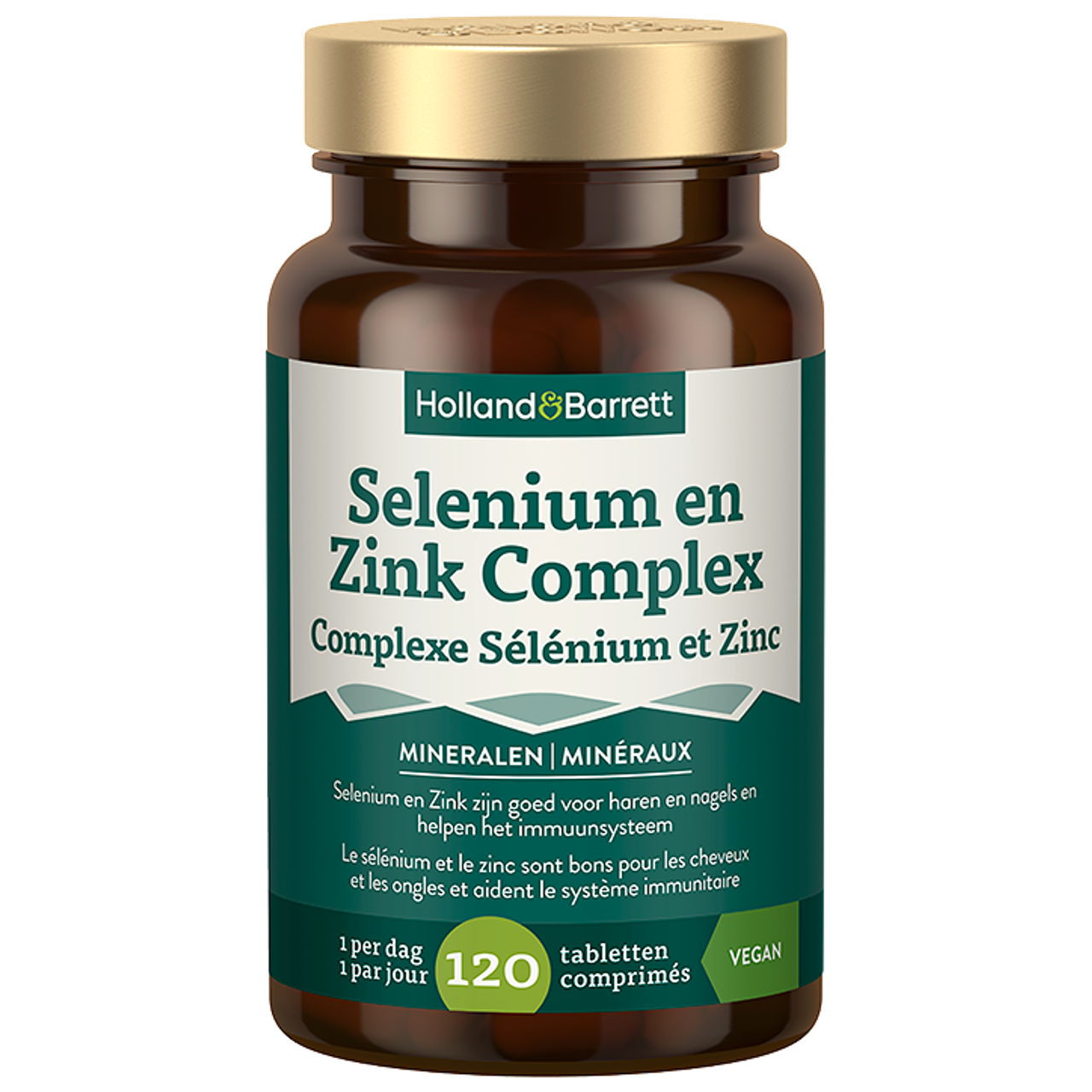 Holland & Barrett Selenium en Zink Complex - 120 tabletten