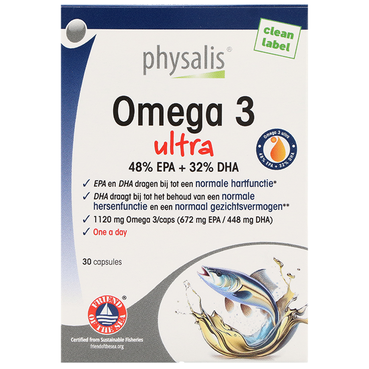 Physalis Omega 3 Ultra - 30 capsules