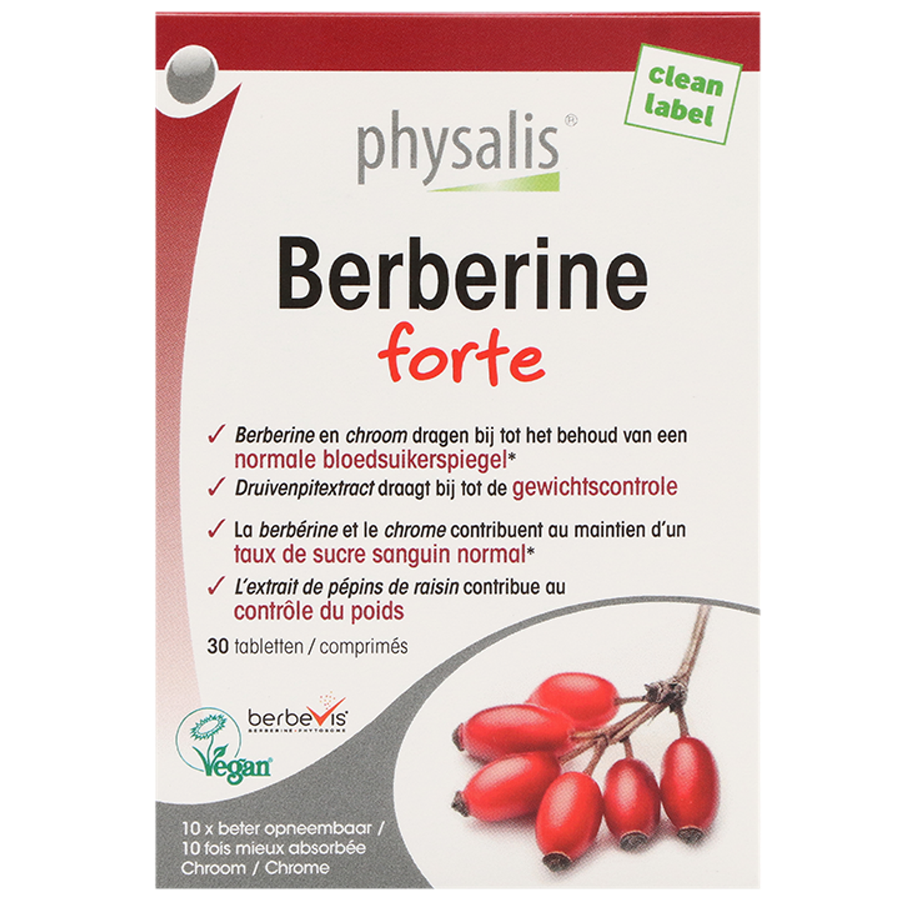 Physalis Berberine Forte - 30 tabletten