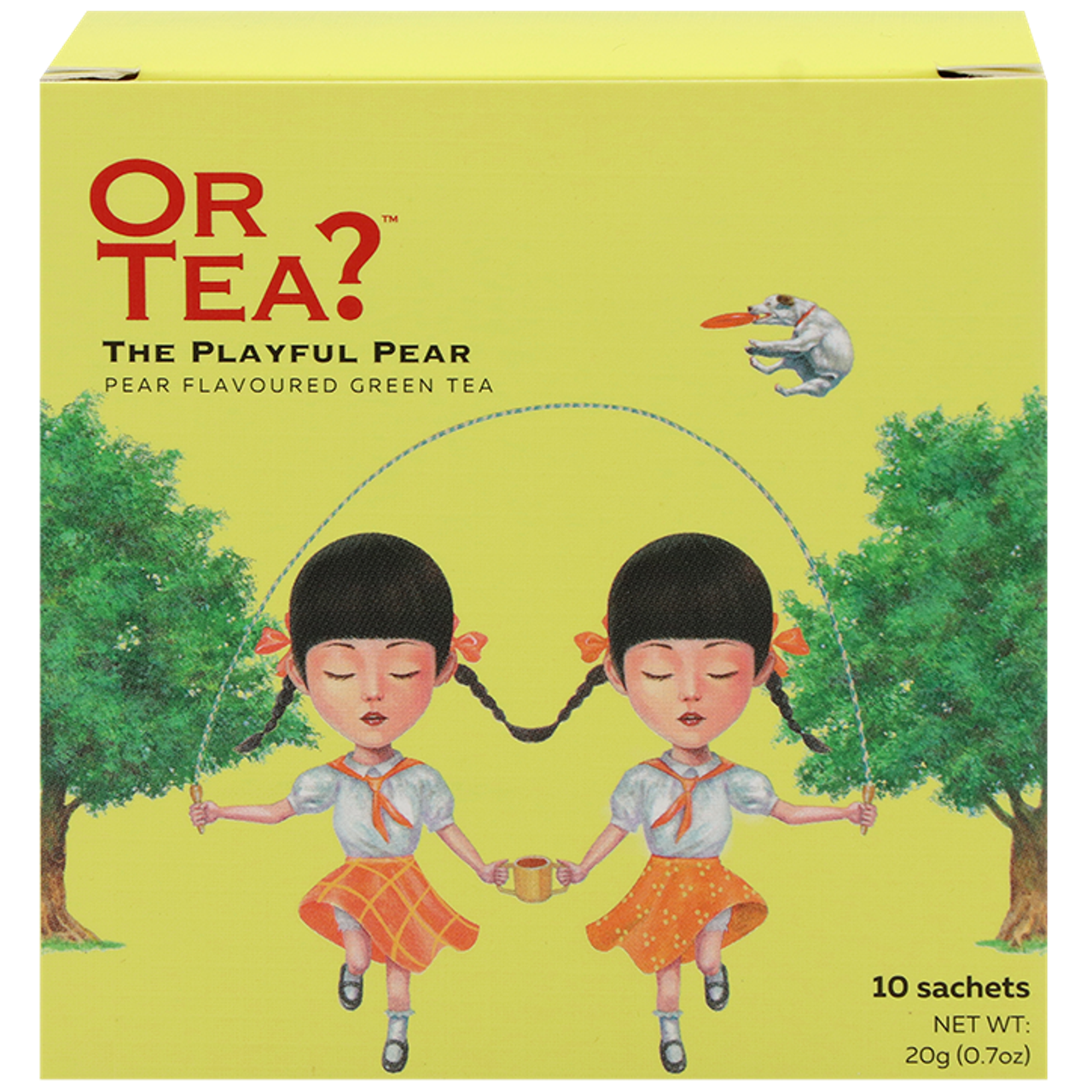 Or Tea? The Playful Pear Groene Thee – 10 zakjes