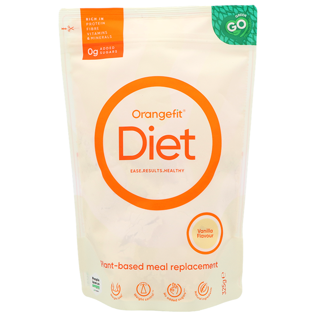 Orangefit Diet Vanillesmaak – 325g