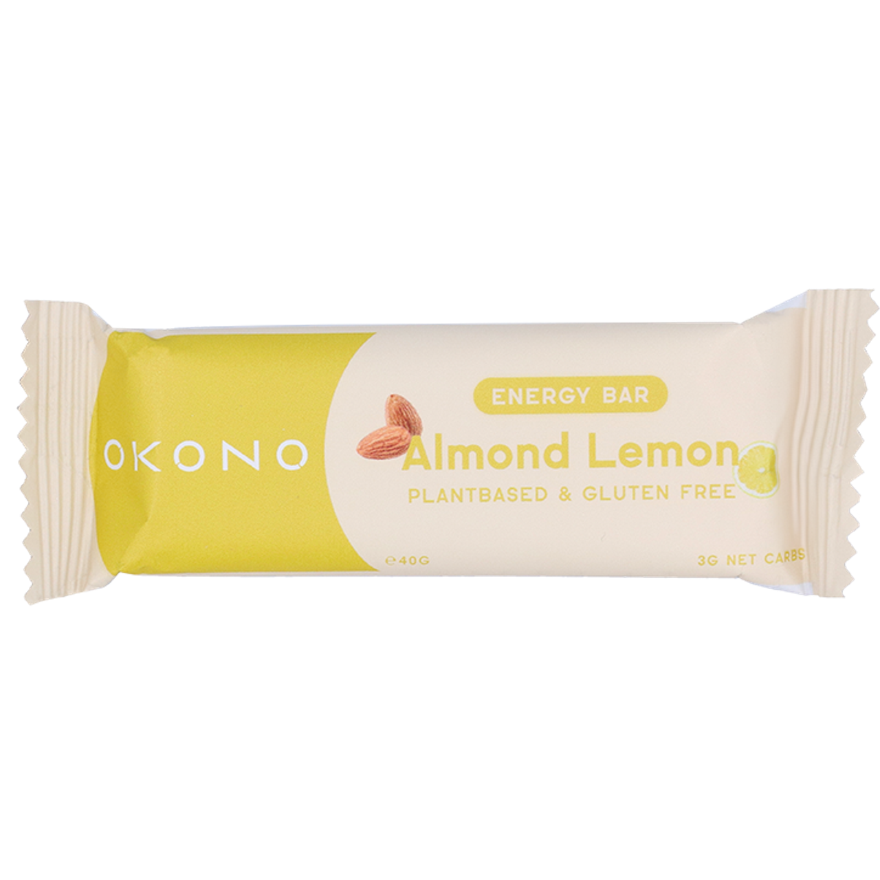OKONO Energy Bar Almond Lemon - 40g