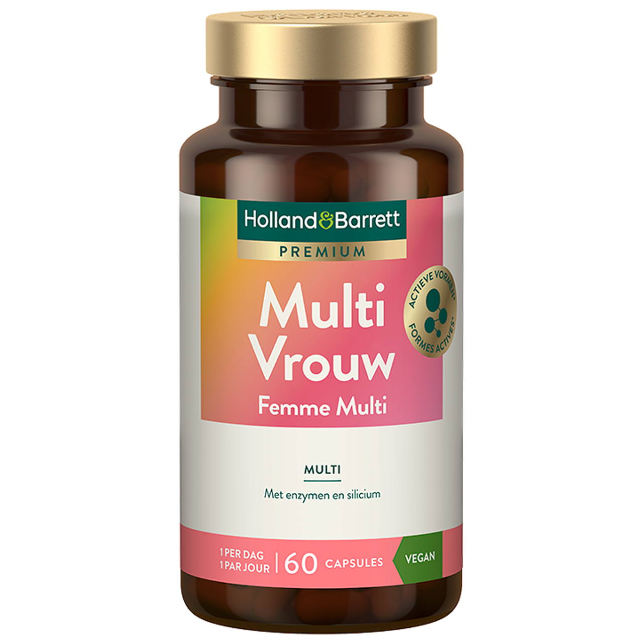 Holland & Barrett Premium Multi Vrouw - 60 capsules