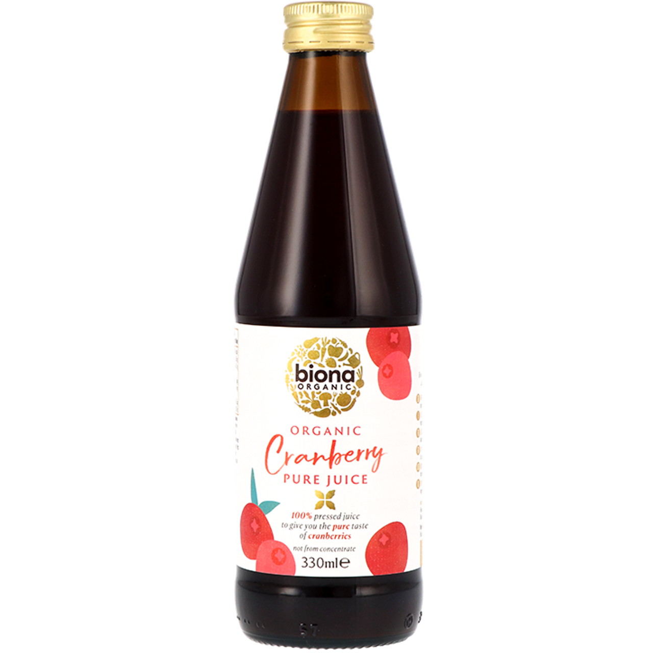 Biona Organic Cranberry Pure Juice - 330ml