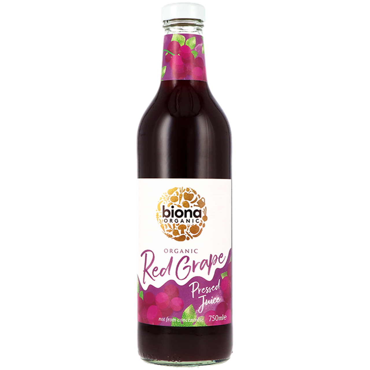 Biona Organic Red Grape Pressed Juice - 750ml