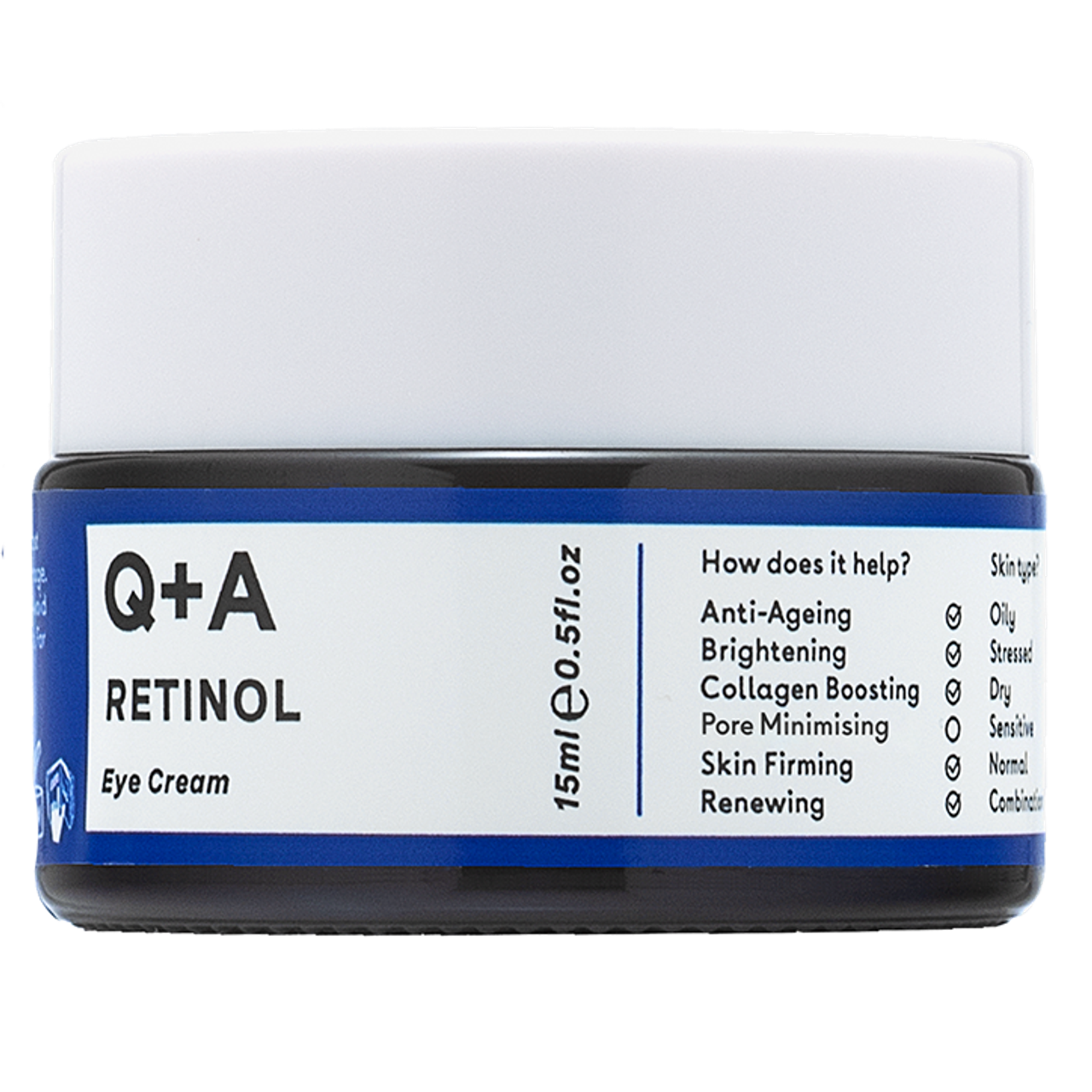 2e product 50% korting op Q+A natuurlijke verzorging