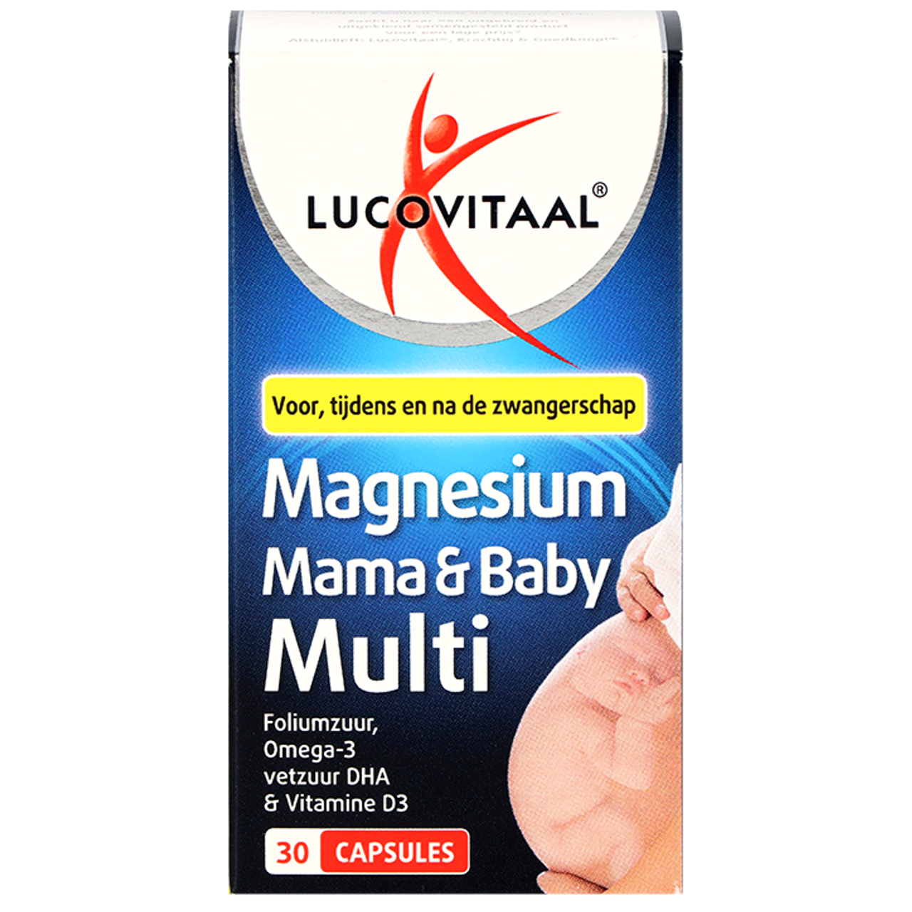 Lucovitaal Magnesium Mama & Baby Multi - 30 capsules