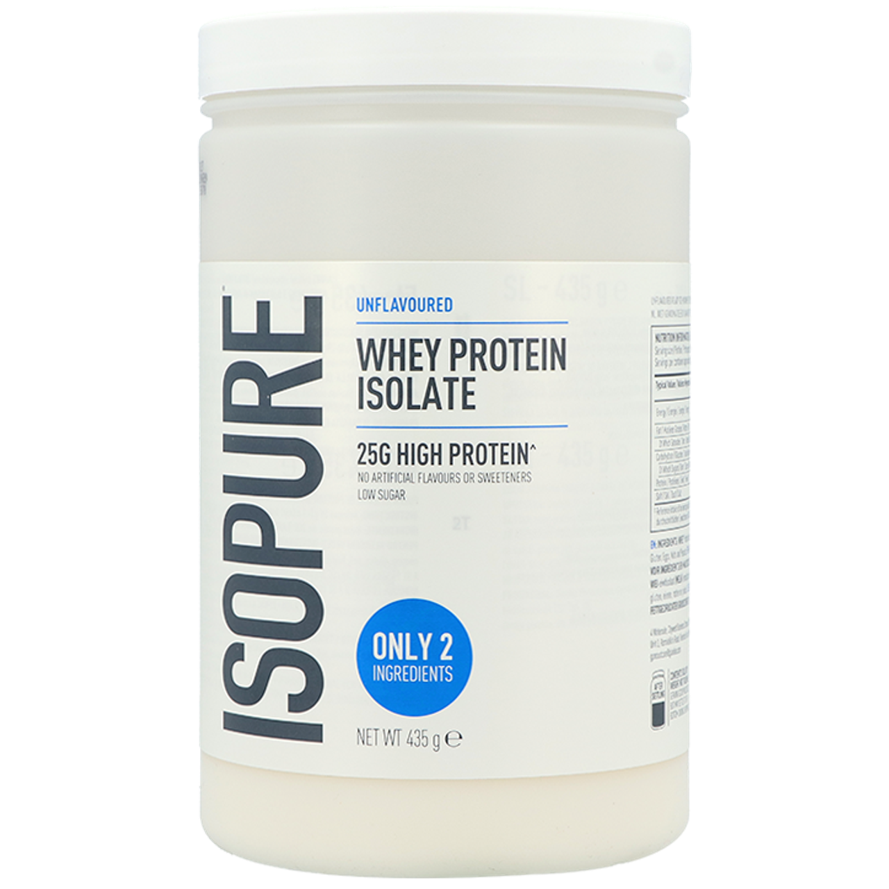 Isopure Whey Protein Isolate Unflavoured - 435g