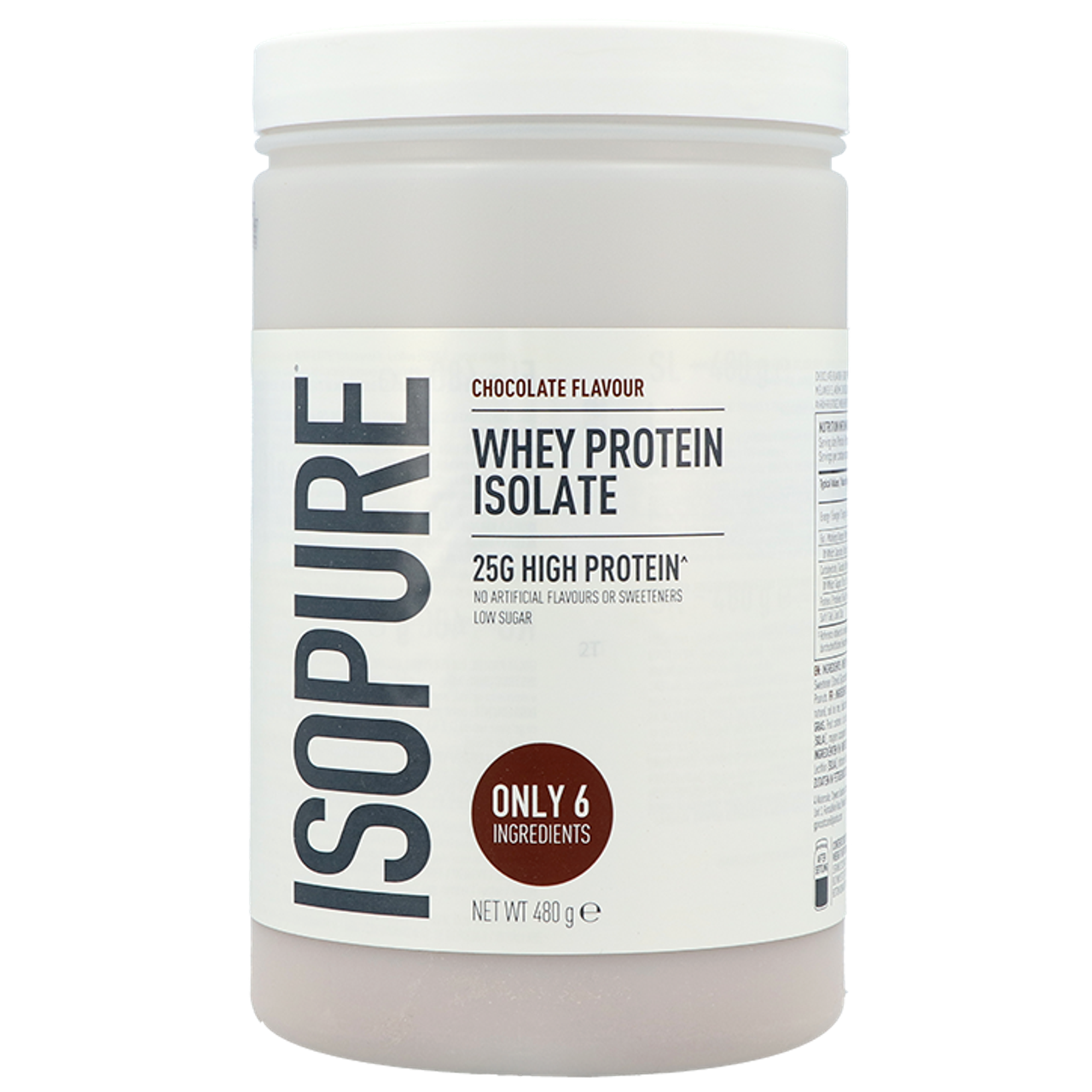 Isopure Whey Protein Isolate Chocolate Flavour - 480g