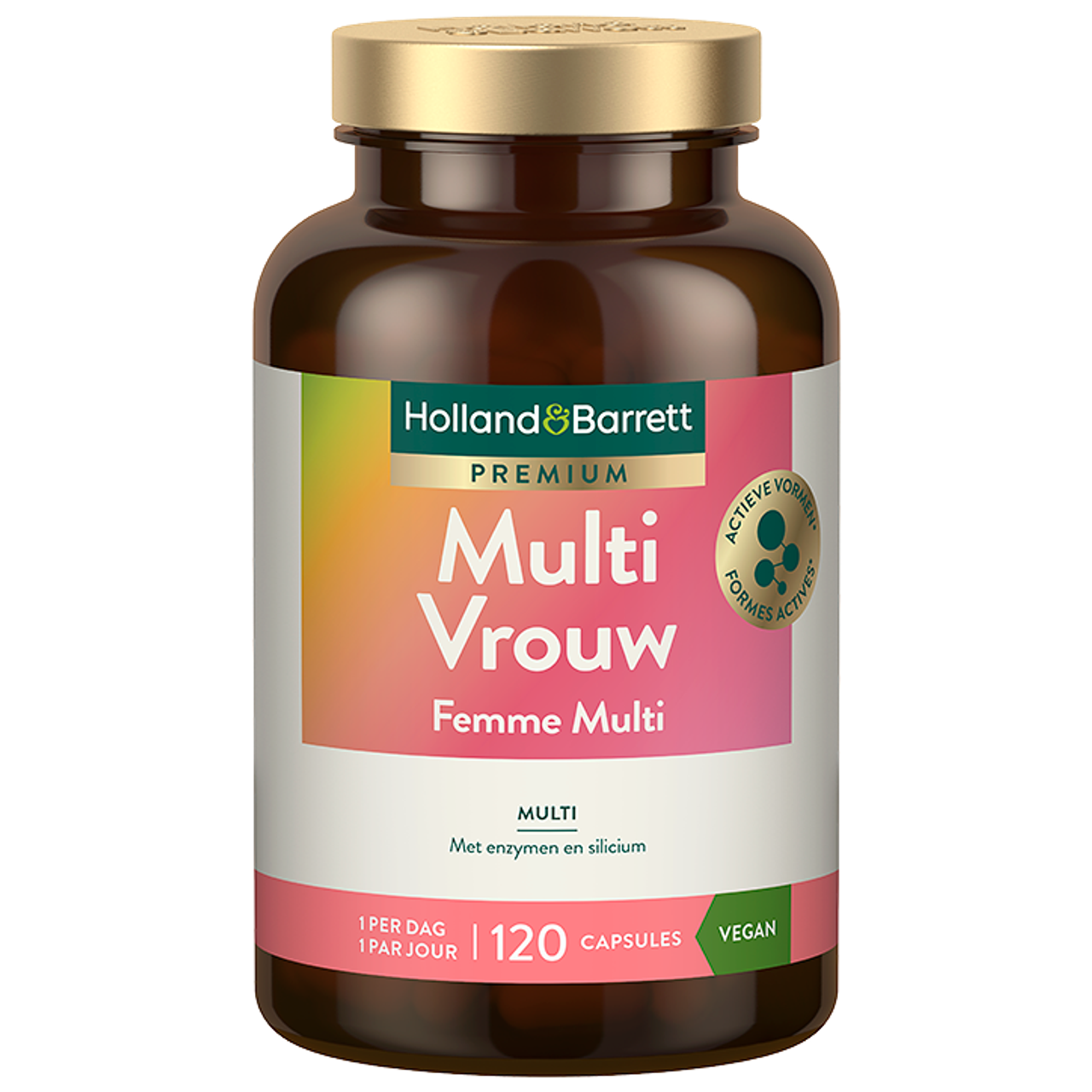 Holland & Barrett Premium Multi Vrouw - 120 capsules