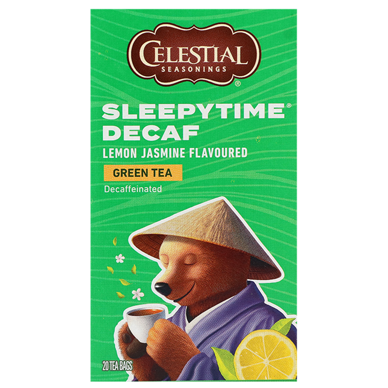 Celestial Seasonings Sleepytime Green Decaf Lemon Jasmin (20 Theezakjes)