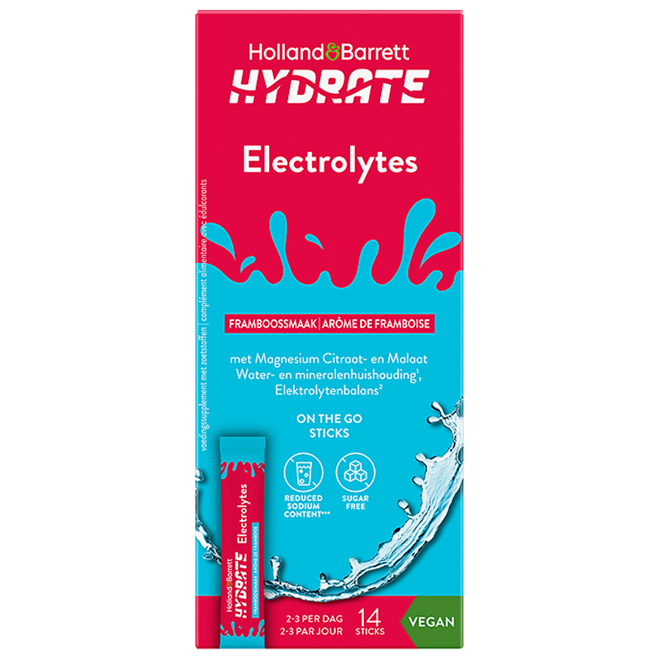 Holland & Barrett Hydrate Elektrolytenpoeder Framboos