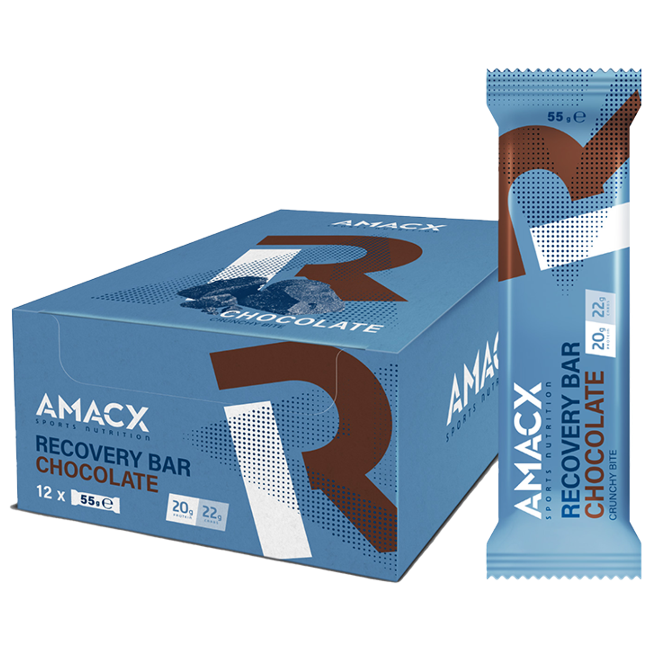 Amacx Recovery Bar Chocolate - 12x55g