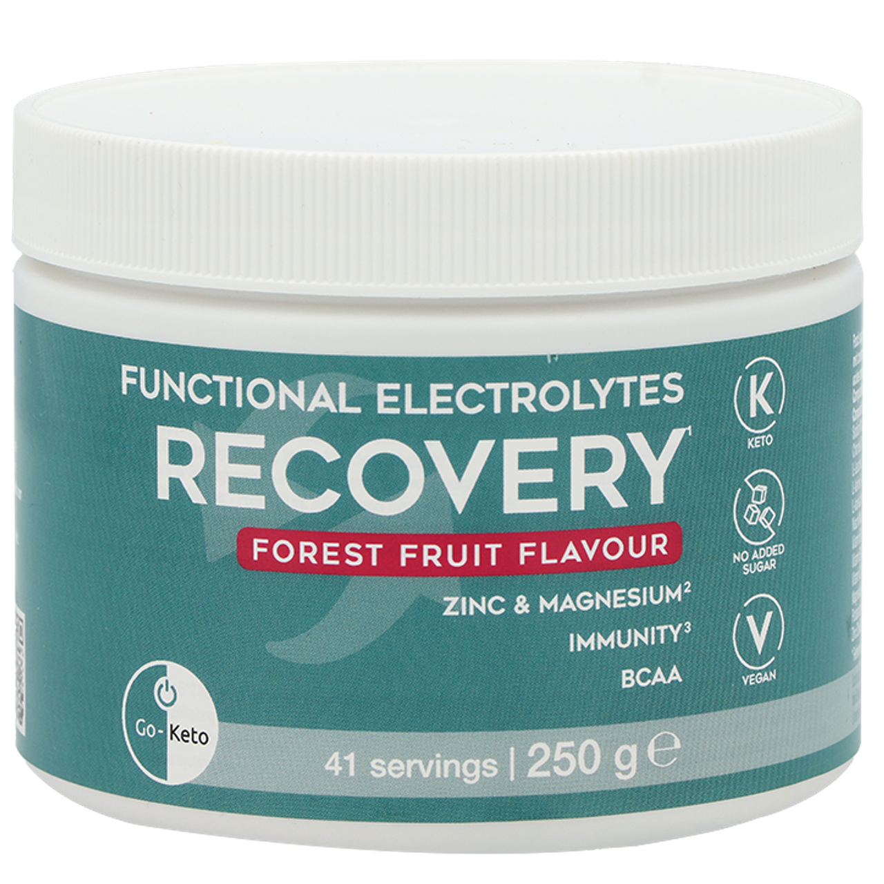 Go-Keto Functional Electrolytes Recovery Forest Fruit - 250g