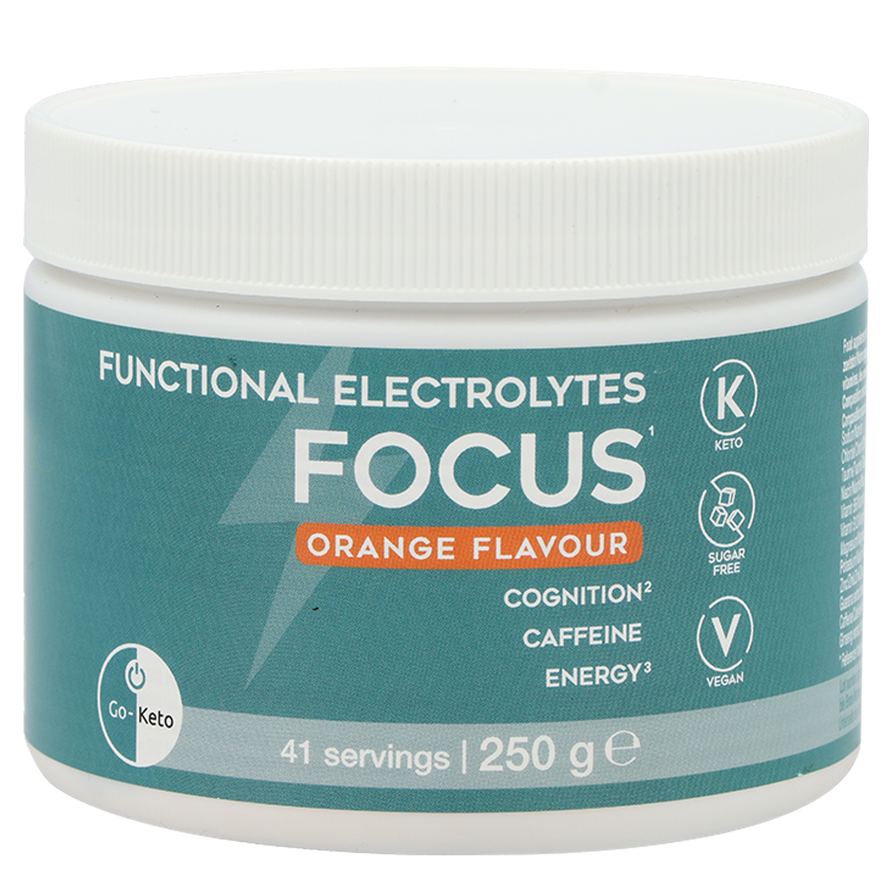 Go-Keto Functional Electrolytes Focus Orange - 250g