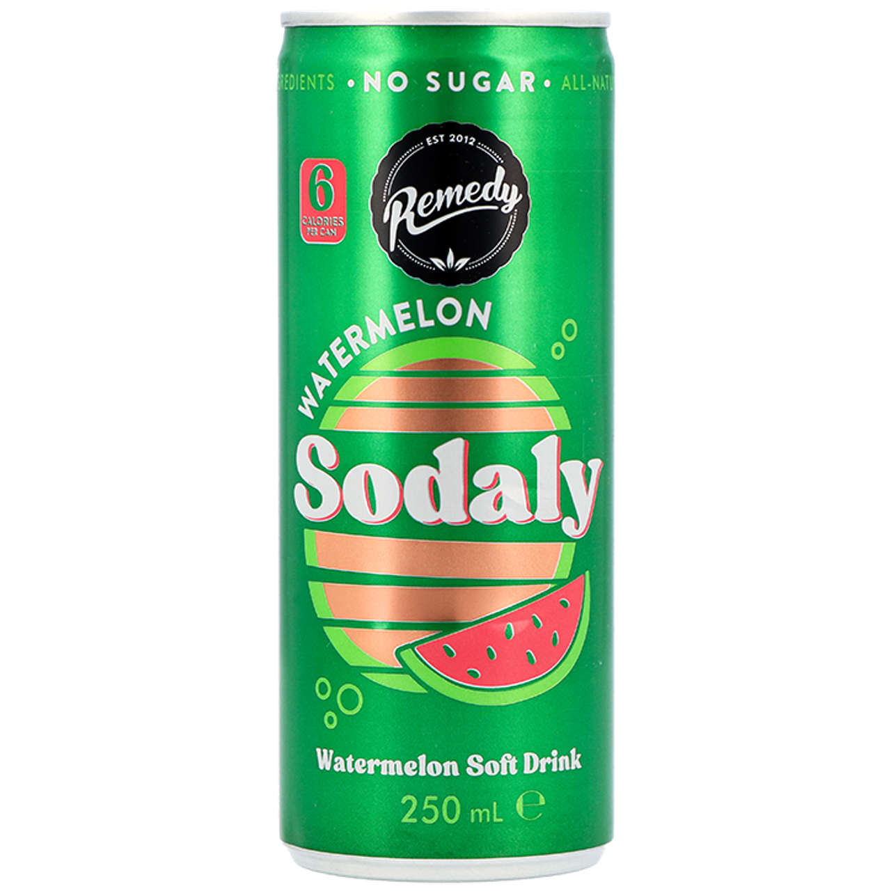 Remedy Sodaly Watermelon Soft Drink - 250ml