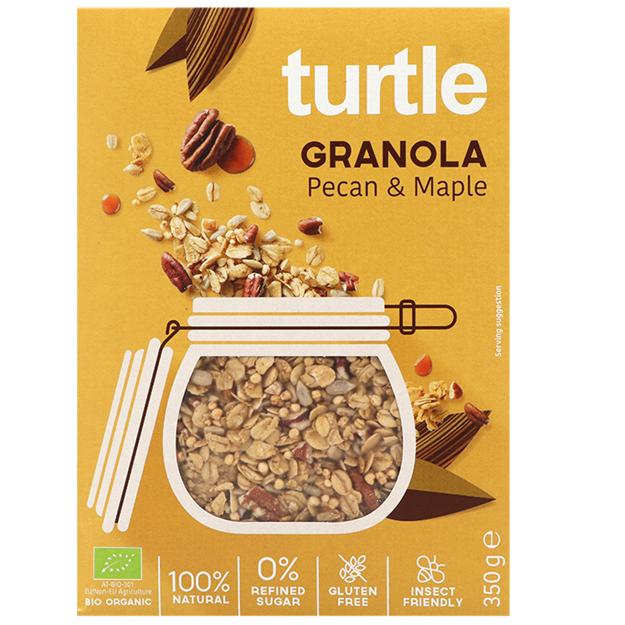 Turtle Granola Pecan & Esdoorn - 350g