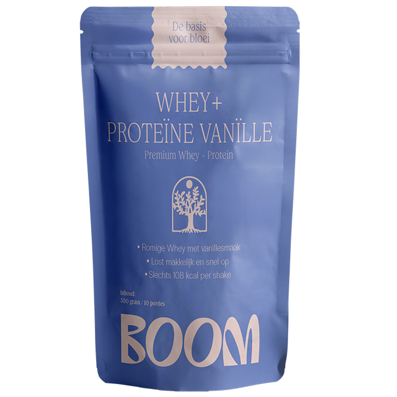 BOOM Whey + Proteïne Vanille - 300g