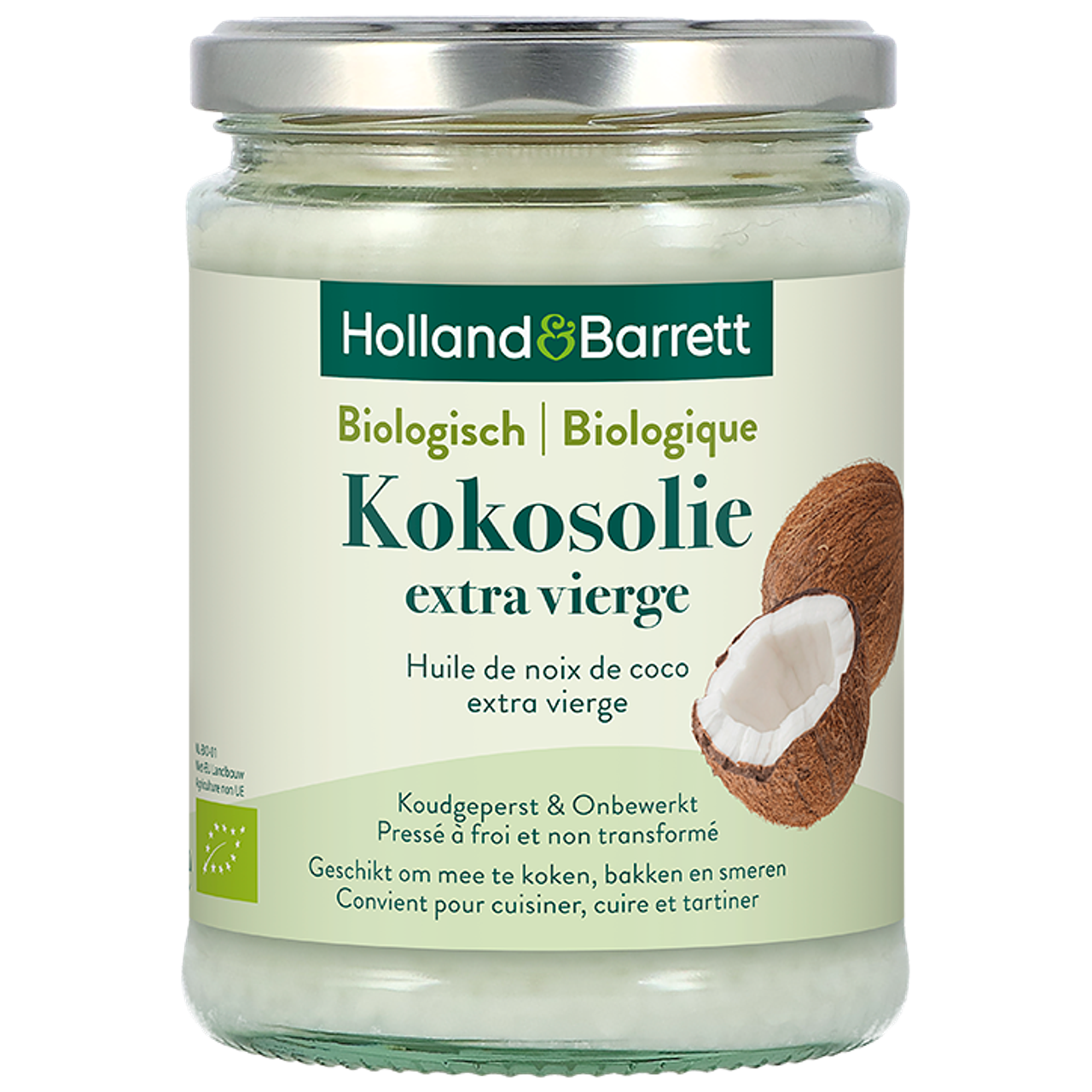 Holland & Barrett Biologische Kokosolie - 453g