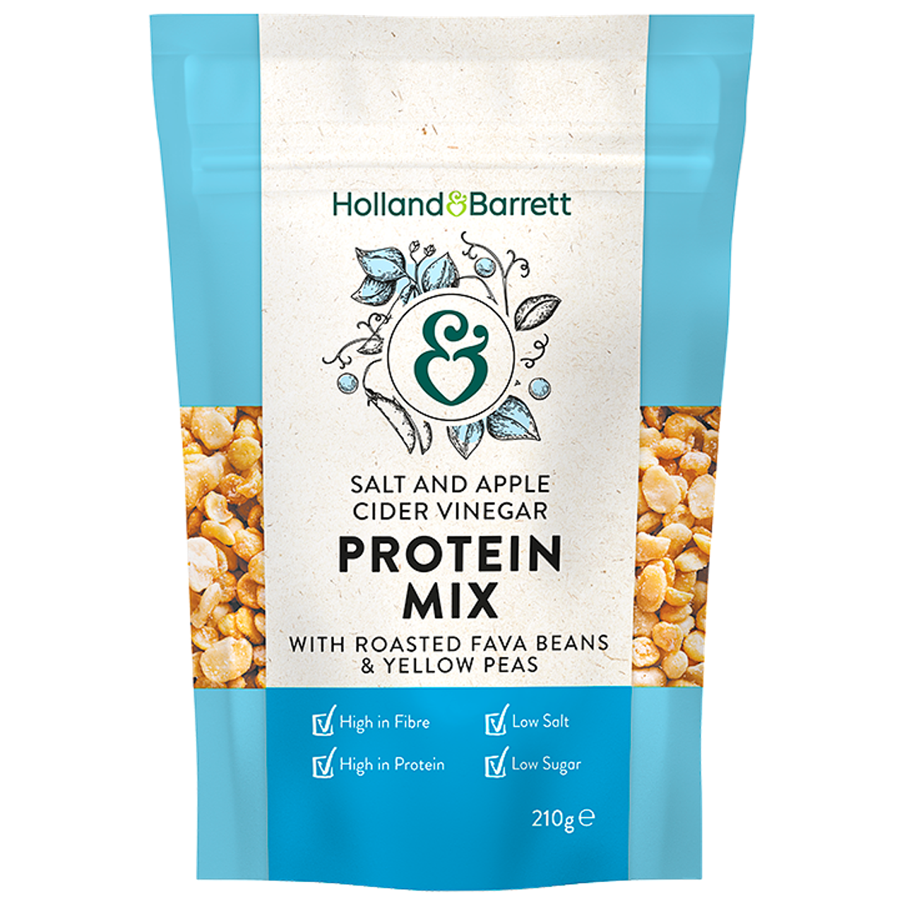 Holland & Barrett Salt & Apple Cider Vinegar Protein Mix - 210g