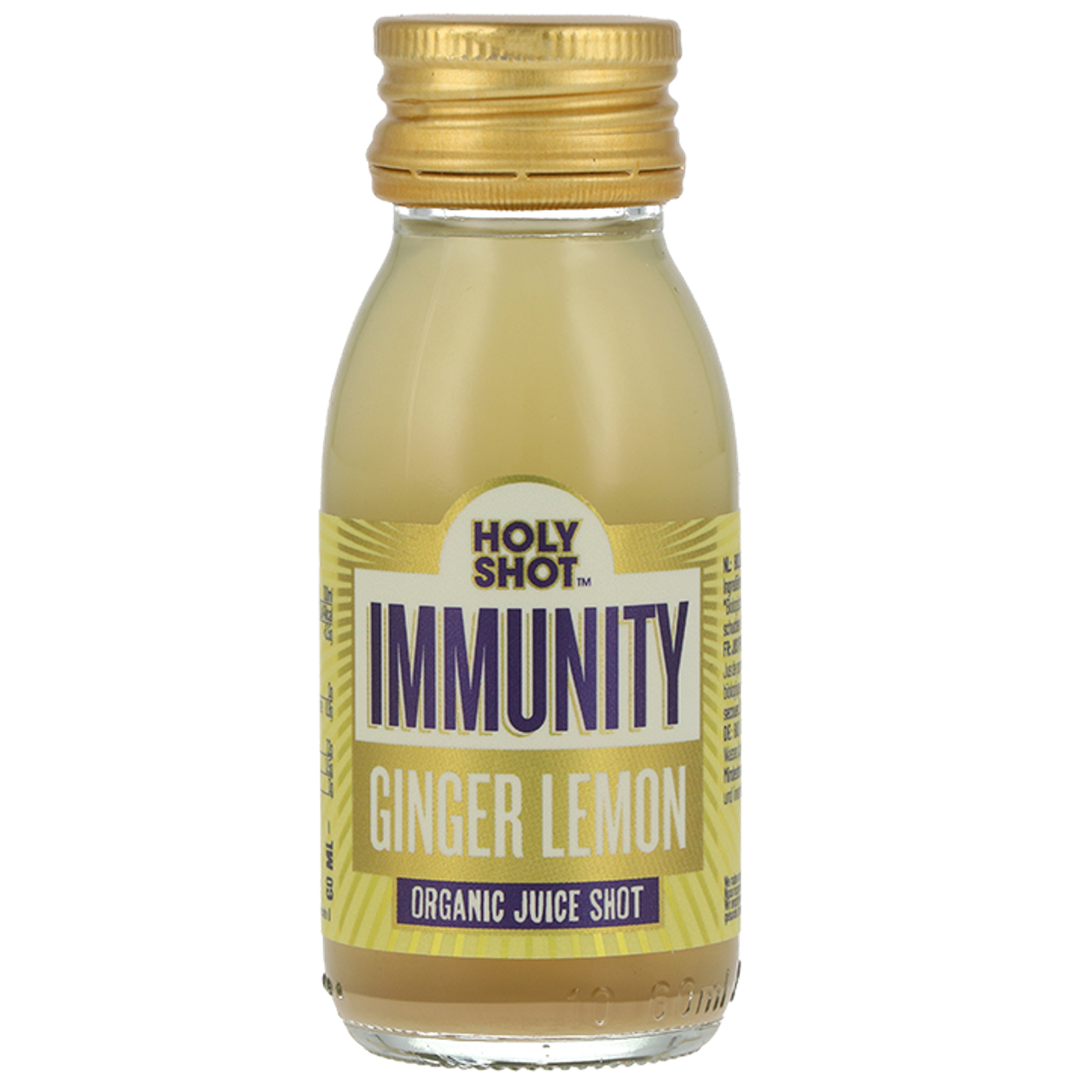 Holyshot Immunity Ginger & Lemon Shot - 60ml