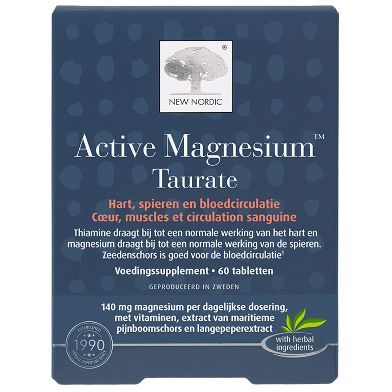 New Nordic Active Magnesium Taurate - 60 tabletten