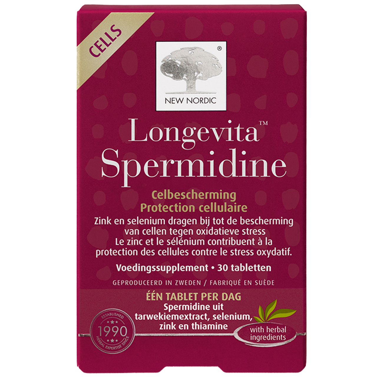 New Nordic Longevita™ Spermidine - 30 tabletten