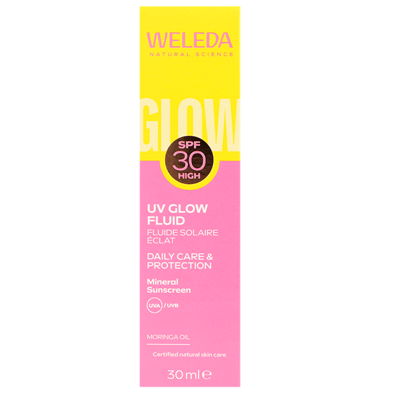 Weleda UV Glow Mineral Sunscreen SPF30 - 30ml