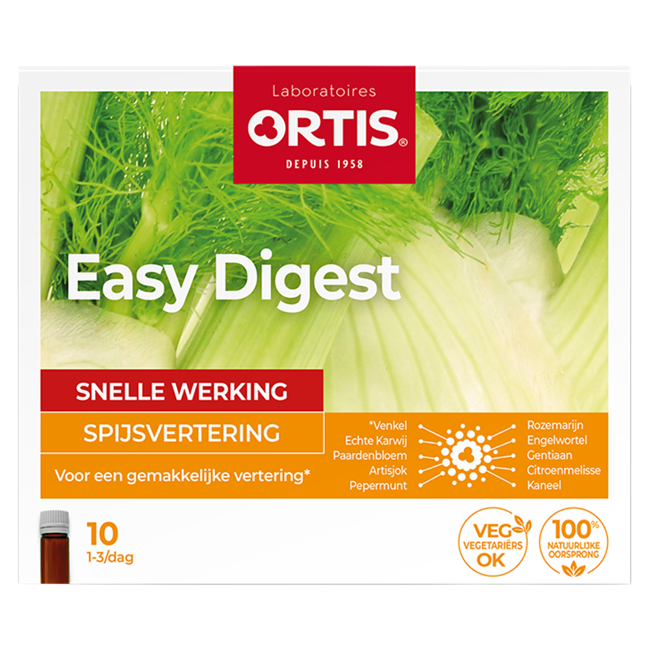 Ortis Easy Digest - 10x15ml