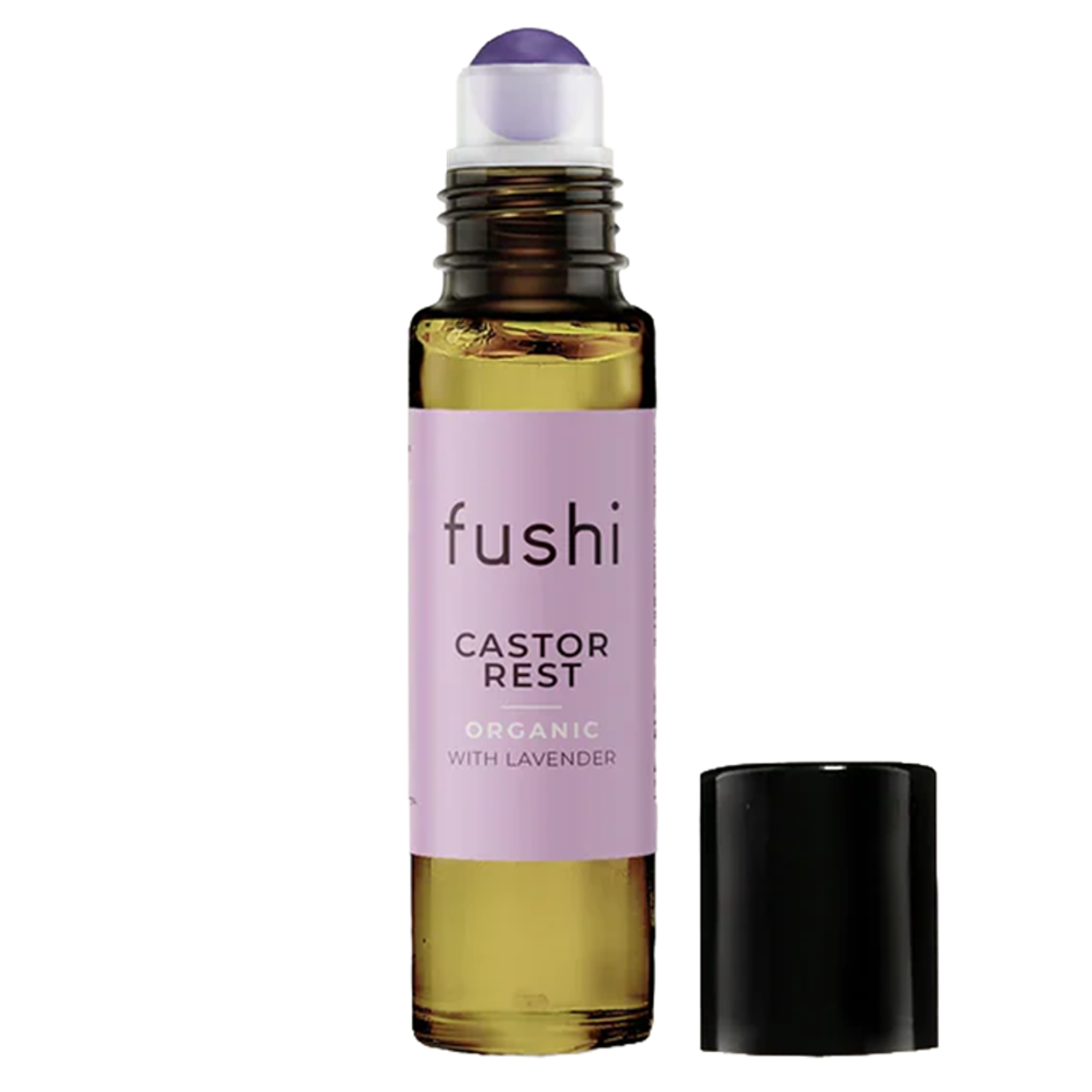 Fushi Castor Rest Castorolie & Lavendel met Amethistroller - 10ml