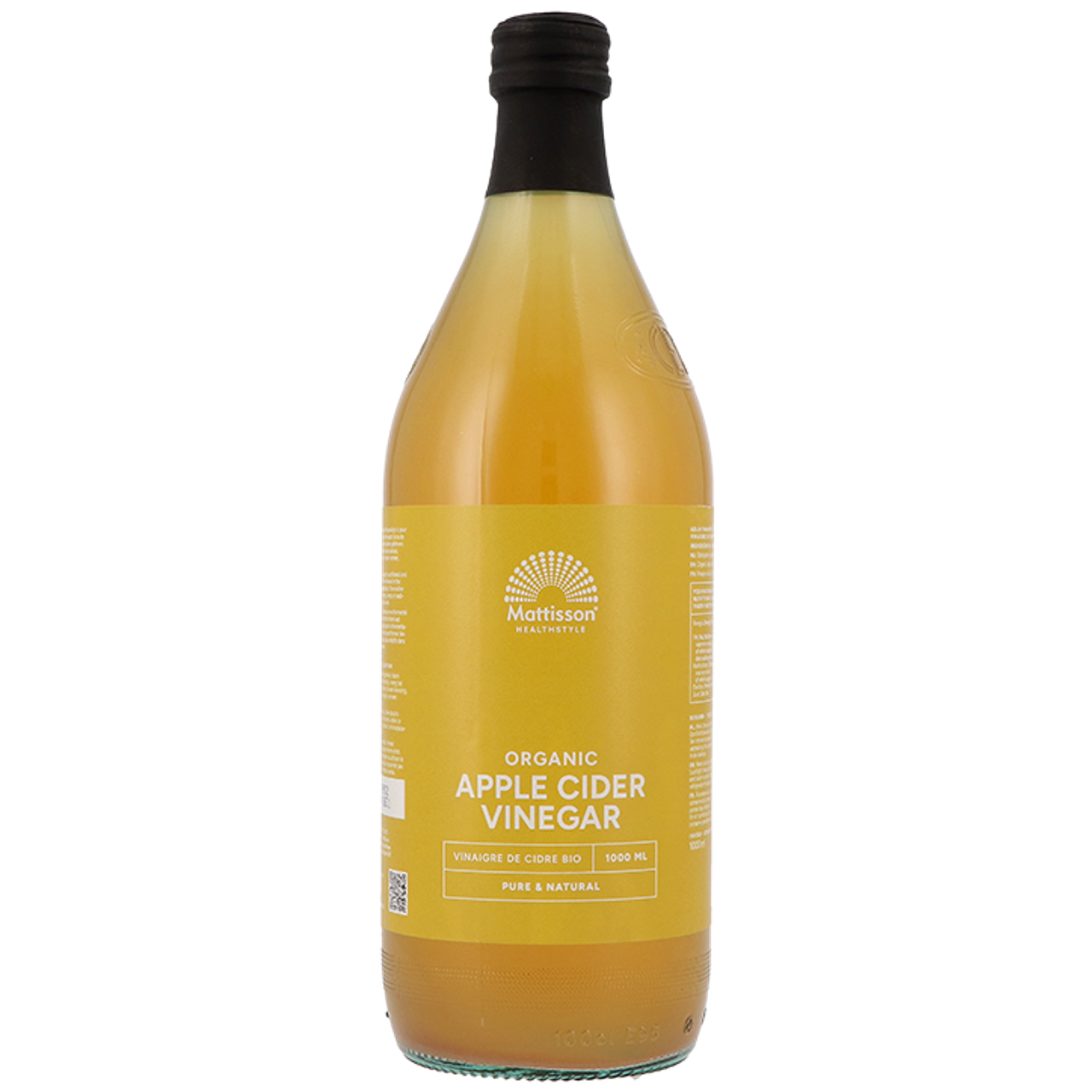 Mattisson Organic Apple Cider Vinegar Pure - 1l