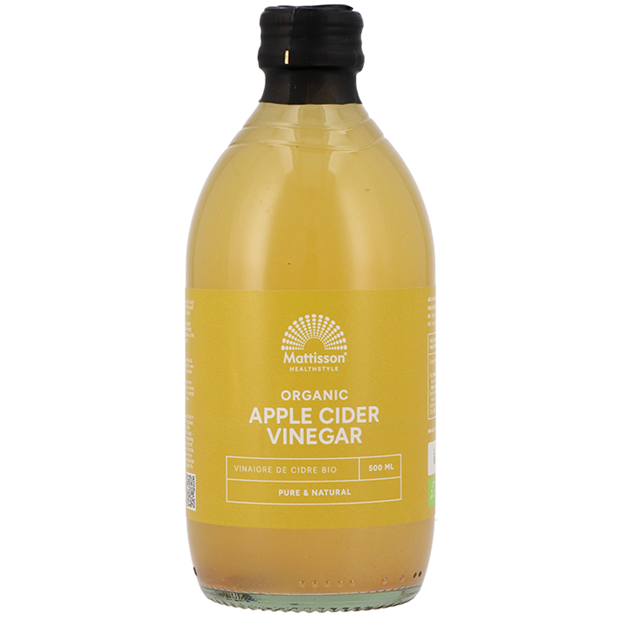Mattisson Organic Apple Cider Vinegar Pure - 500ml